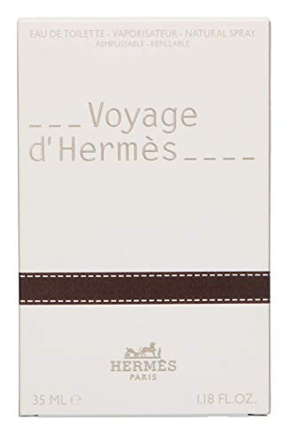Hermes Voyage D'hermes Unisex Eau-De-Toilette Spray (Refillable) By Hermes 1.18 Ounce