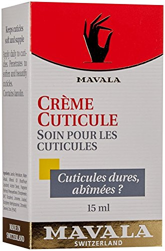 Mavala Cuticle Cream Serum Conditioner For Nail Growth Softening Cream To Maintain Healthy Cuticles Support Cuticle Repair Nail Care 0.5 Ounce Bottle