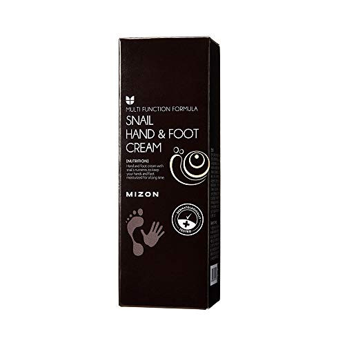 Mizon Hand Cream For Dry Cracked Hands Moisturizing And Soothing Hand Cream With Snail Ingredients For Dry Skin Dry Hands Elbows And Heel Soothing Cracked Skin Repair 100Ml 3.38 Fl Oz
