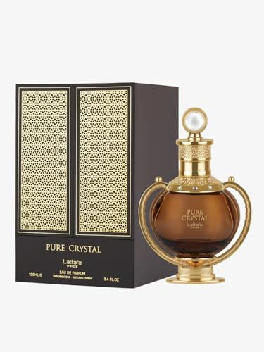 Lattafa Pure Crystal 100Ml Unisex Eau De Parfum Pride - Luxury Fragrance | Fruity Spicy & Woody