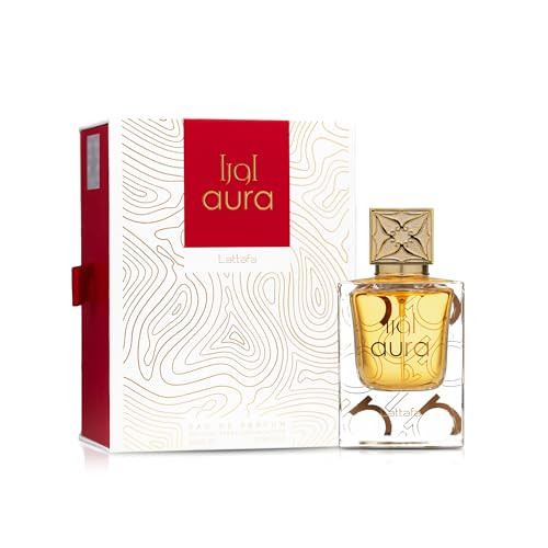 Lattafa Aura Eau De Parfum Spray For Unisex 2.0 Ounce