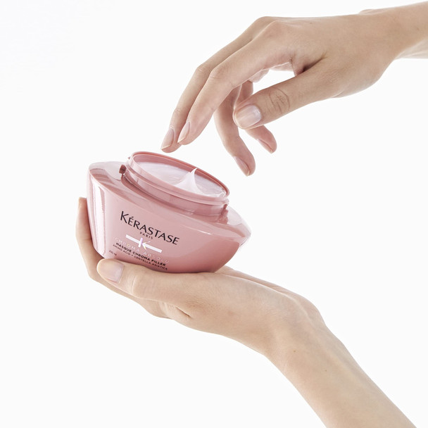 Kerastase Chroma Absolu Anti-Porosity Deep-Filling Hair Mask For Damaged And Color-Treated Hair - Strengthens And Hydrates With Amino & Lactic Acid