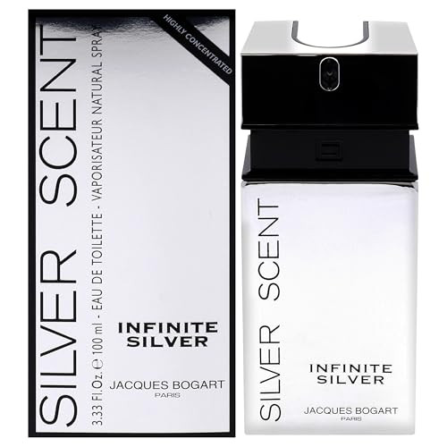 Jacques Bogart Silver Scent Infinite Silver By Jacques Bogart For Men - 3.33 Oz Edt Spray