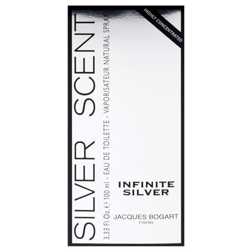 Jacques Bogart Silver Scent Infinite Silver By Jacques Bogart For Men - 3.33 Oz Edt Spray