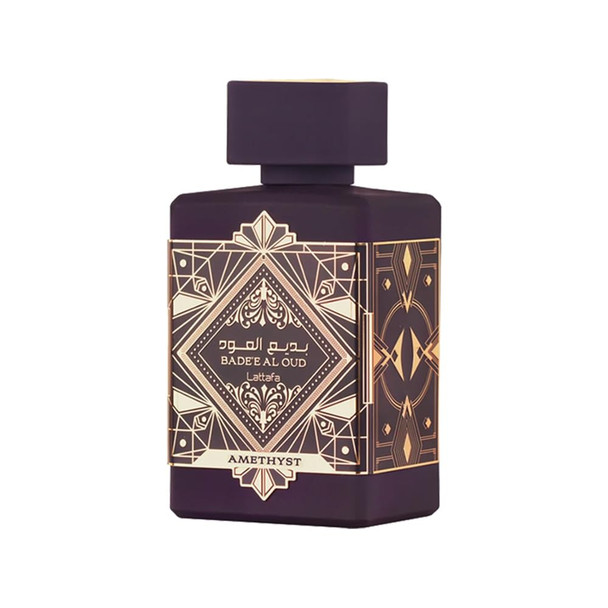 Lattafa Bade'e Al Oud Amethyst For Unisex Eau De Parfum Spray 3.4 Ounce / 100 Ml