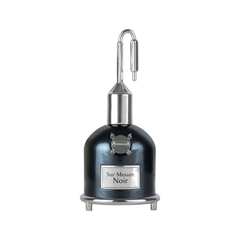 Lattafa Pride Sur Mesure Noir Eau De Parfum For Men - 100Ml (3.4 Oz) | Dark Spicy & Woody Cologne | Intense Long-Lasting Masculine Scent