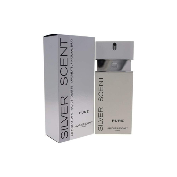Jacques Bogart Silver Scent Cologne Pure 3.3 Ounce