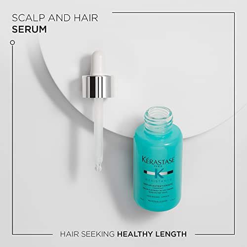 Kerastase Resistance Extentioniste Scalp & Hair Serum | Energizing Leave-In Scalp Serum | Soothing Texture | Stimulate & Protect The Scalp For Healthy Hair | With Ceramides | All Hair Types |1.7 Fl Oz