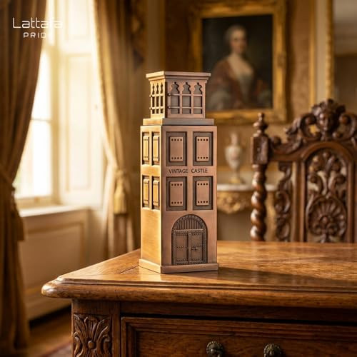 Lattafa Niche Emarati Vintage Castle Eau De Parfum 100 Ml / 3.4 Oz Rich Patchouli & Floral Oriental Unisex Fragrance