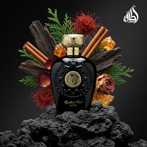 Lattafa Opulent Oud For Unisex Eau De Parfum Spray 3.4 Ounce