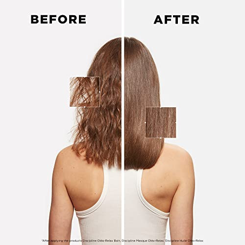 Kerastase Discipline Oleo-Relax Shampoo - Oil-Infused Anti-Frizz Shampoo Moisturizes And Protects Hair 8.5 Fl Oz