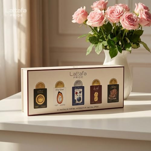 Lattafa set Collection Eau De Parfum | Musk Amber Woody Fruity | Long-Lasting Perfume Fragrance