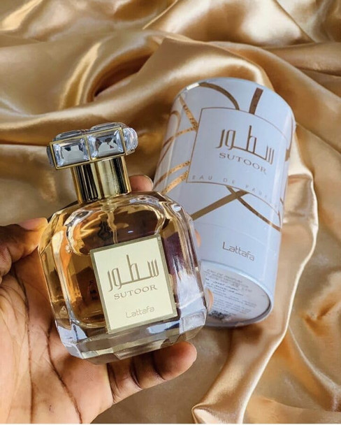 Lattafa Sutoor Eau De Parfum Spray For Women 3.4 Ounce