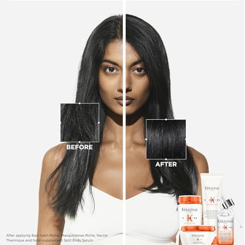 Kerastase Nutritive Hydrating Scalp Serum For Dry Hair - With Niacinamide And Vitamins Moisturising And Revitalising Fast Absorbing And Non Greasy 90 Ml