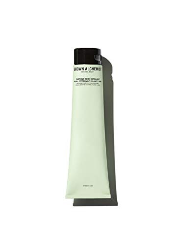 Grown Alchemist Purifying Body Exfoliant - Pearl Peppermint & Ylang Ylang - Pearl Scrub Made With Organic Ingredients (170Ml / 5.7Oz)