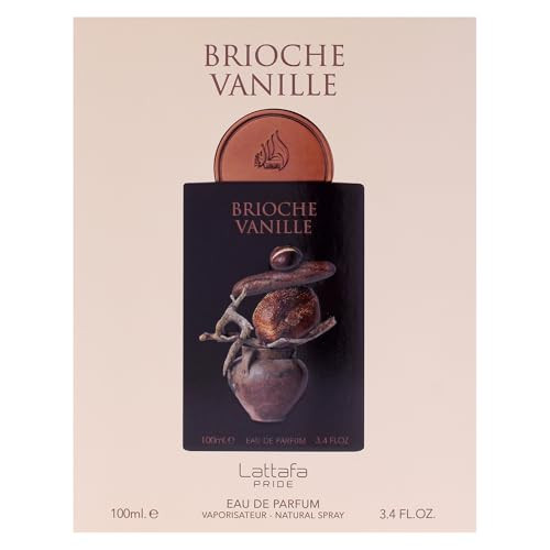 Lattafa Pride Brioche Vanille For Unisex Eau De Parfum Spray 3.4 Ounce / 100 Ml