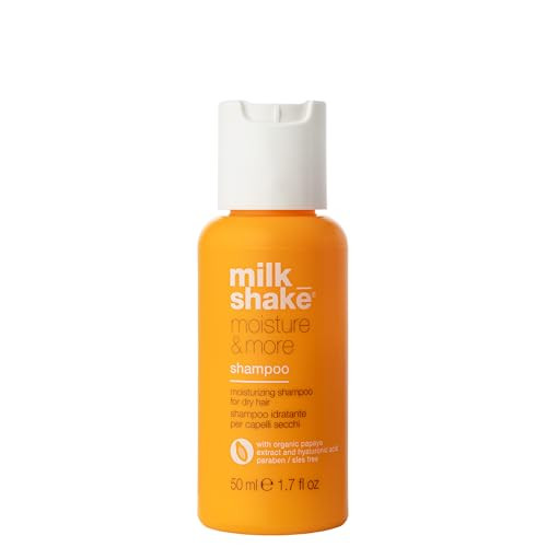 Milk_Shake Moisture & More Shampoo | Daily Hydration Shampoo For Smoother Healthier-Looking Hair | With Milk Proteins Fruit Extracts & Hyaluronic Acid