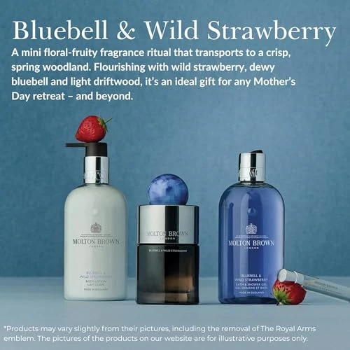 Molton Brown Bluebell & Wild Strawberry Body Wash 10 Fl. Oz.