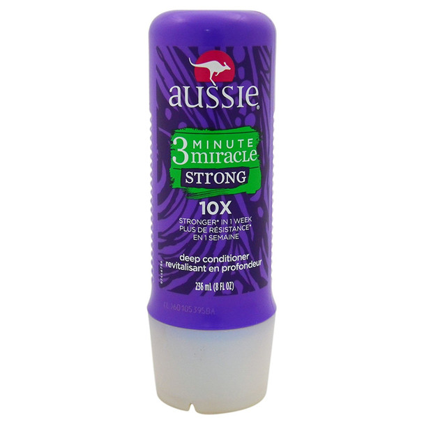 Aussie 3 Minute Miracle Strong Treatment 8 Ounce (236ml)