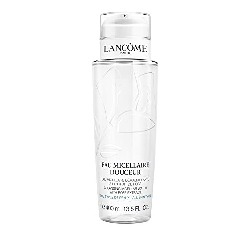 Lanc Me Eau Fraiche Douceur Micellar Water Makeup Remover - Cleanses Skin & Removes Even Waterproof Makeup - 13.5 Fl Oz