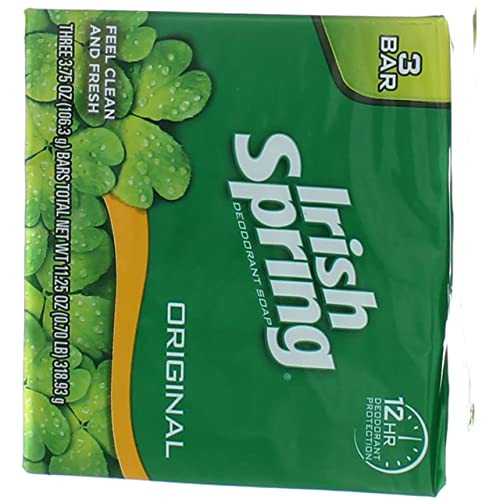Guerlain Irish Spring Deodorant Bath Bar Original - 3 Ea 3Count