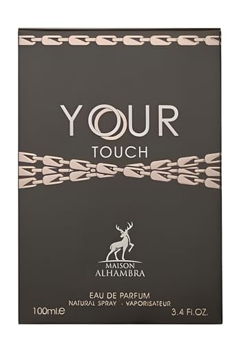 Lattafa Maison Alhambra Your Touch Eau De Parfum Spray For Men 3.4 Ounce