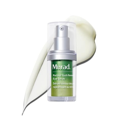 Murad Retinol Youth Renewal Eye Serum - Retinol Eye Serum Visibly Improves Undereye Puffiness Dark Circles And Reduces The Appearance Of Fine Lines Gentle Enough For Nightly Use - 0.5 Oz