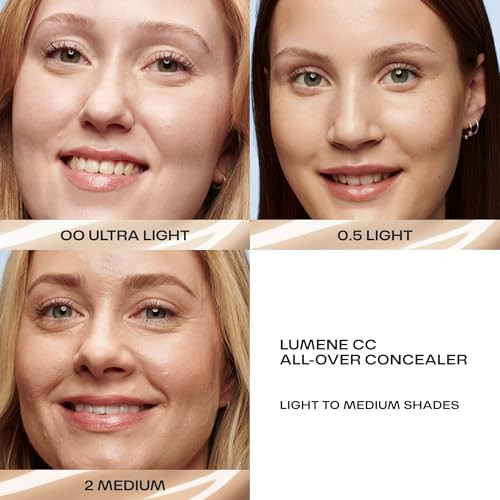 Lumene Cc All-Over Hydrating Concealer Hyaluronic Acid 0.5 Light 0.3 Fl Oz