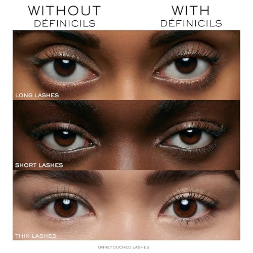 Lanc Me D Finicils Waterproof Defining & Lengthening Mascara Lengthen & Define Vitamin B5 Enriched Smudge And Clump-Free Non-Flaking Formula Gentle For Sensitive Eyes - Waterproof Black