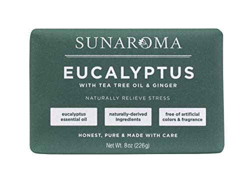 Sunaroma Eucalyptus With Tea Tree Oil & Ginger Soap (Pack Of 1)