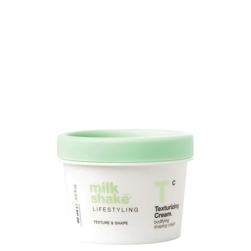 Milk_Shake Texturizing Cream | Styling Cream For Fine Hair | Adds Body Strand Separation & Satin Finish | With Milk Proteins & Hydrolyzed Quinoa