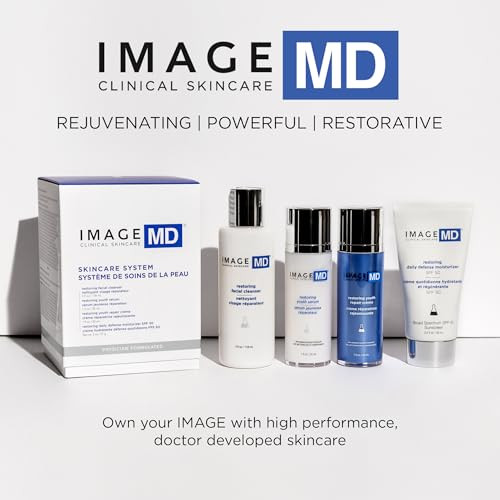 Image Skincare Md Restoring Facial Cleanser Face Wash With Salicylic Acid To Exfoliate And Smooth 4 Fl Oz