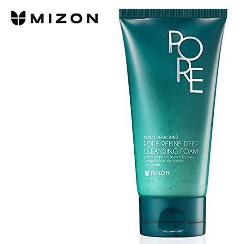 Mizon Pore Refine Deep Cleansing Foam 4.05 Fl Oz (120 Ml)