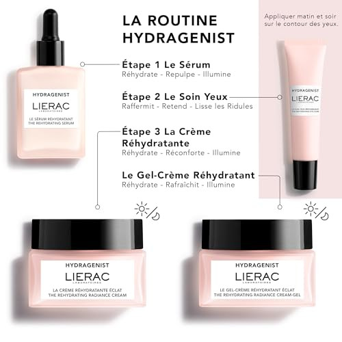 Lierac Rehydrating Under Eye Cream Rehydrates & Hydrates Smoothes With Hyaluronic Acid Elevates Skin Radiance Under Eye Moisturizer Cream For Woman Suitable For All Skin Types - 15Ml
