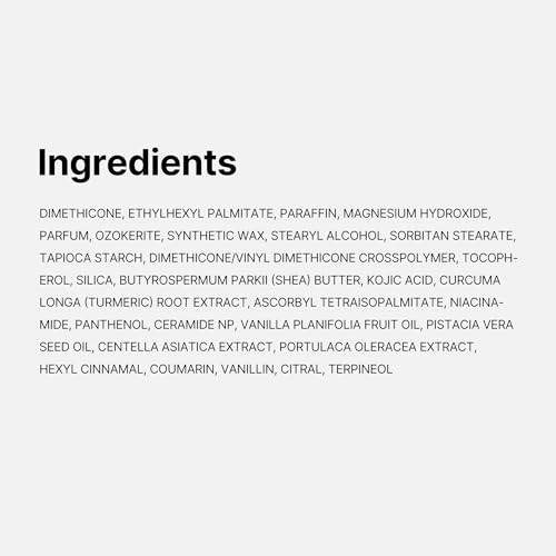 Medicube Kojic Acid and Turmeric Aluminum Free Deodorant  Vanilla and Pistachio Perfumed Stick All Day Odor Protection For Women and Men Underarm Brightening Care Korean Skincare 2.92 Oz.
