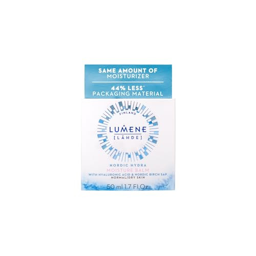 Lumene Nordic Hydra Moisture Balm Hyaluronic Acid Birch Sap Vegan 1.7 Fl Oz