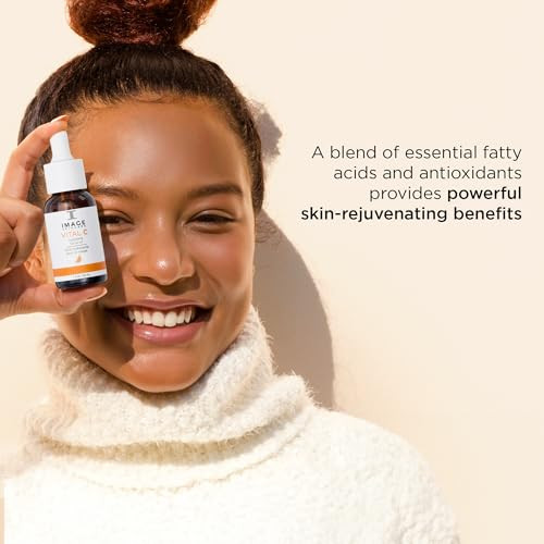 Image Skincare Vital C Hydrating Facial Oil With Argan Grape Seed And Sea Buckthorn Oils 1 Fl Oz