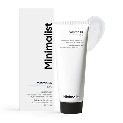Minimalist Oily Skincare Duo | Face Wash Moisturizer | 2% Salicylic Acid Face Wash 10% Vitamin B5 Moisturizer