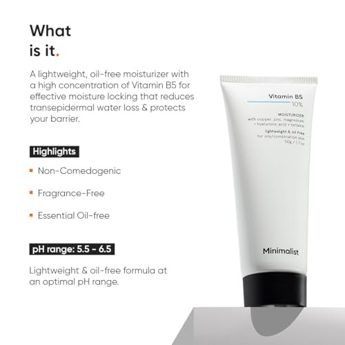 Minimalist Oily Skincare Duo | Face Wash Moisturizer | 2% Salicylic Acid Face Wash 10% Vitamin B5 Moisturizer