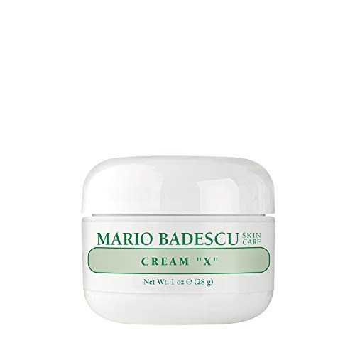 Mario Badescu Cream X - Face Cream Infused With Salicylic Acid Rice Bran Oil And Vitamin E - Gentle Exfoliating And Hydrating Face Moisturizer For Men And Women 1 Oz