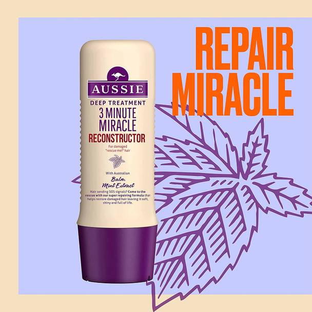 Aussie Reconstructor 3 Minute Miracle Deep Conditioner