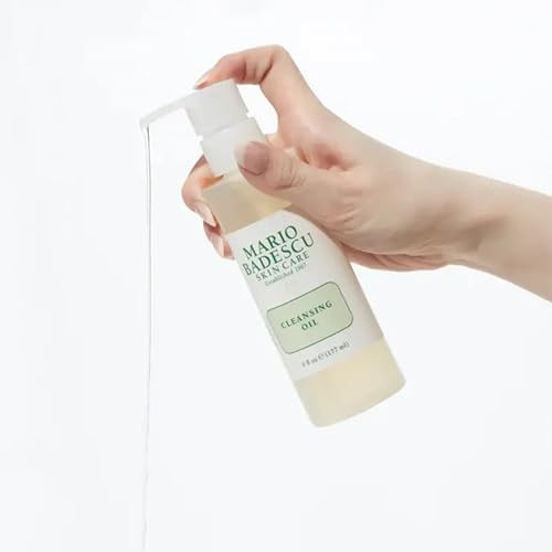 Mario Badescu Cleansing Oil For All Skin Types | Lightweight 2-In-1 Makeup Remover & Cleanser | Formulated With Nourishing Oils | 6 Fl Oz