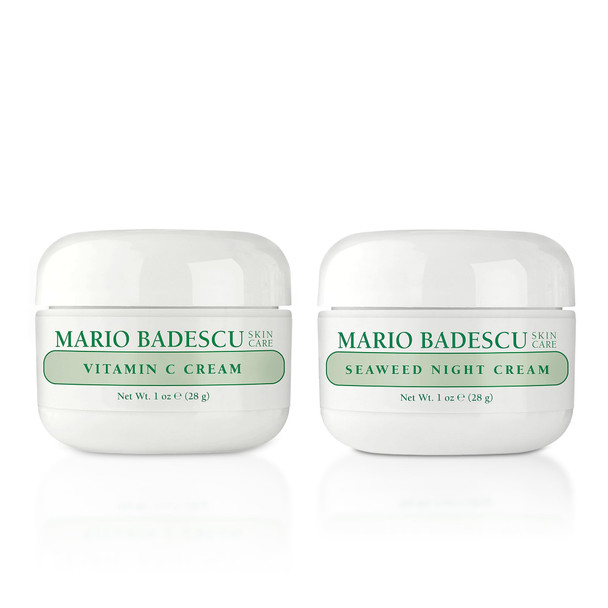 Mario Badescu Seaweed Night Cream For Women Anti Aging Oil-Free Moisturizer With Collagen & Sodium Hyaluronate Ideal For Combination