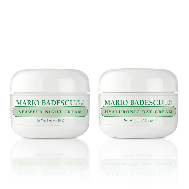 Mario Badescu Seaweed Night Cream For Women Anti Aging Oil-Free Moisturizer With Collagen & Sodium Hyaluronate Ideal For Combination