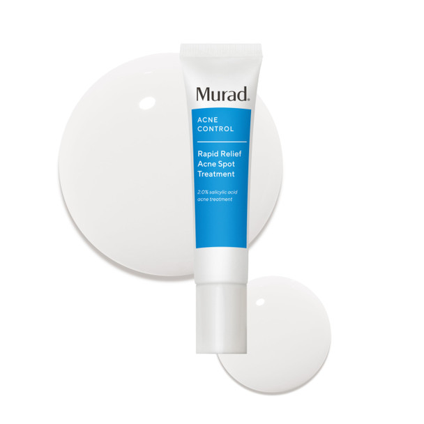 Murad Rapid Relief Acne Spot Treat - Fast-Acting Blemish Spot Treat With 2% Salicylic Acid Pine & Thyme Complex Horse Chestnut And Oat - Clear Gel Treats Acne & Soothes Skin Fast