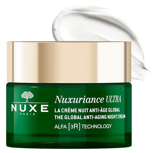 Nuxe Nuxuriance Ultra Global Anti-Aging Night Cream With Hyaluronic Acid And Alfa 3R Technology Revitalize Renewing Resurfacing Treat 1.7 Fl Oz