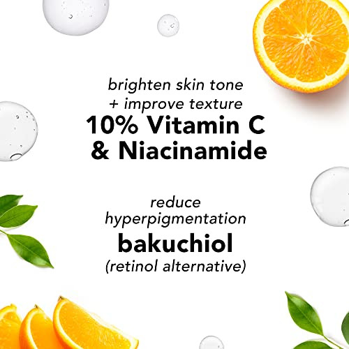 Mario Badescu Vitamin C Cream | Lightweight Face Moisturizer Enriched With Niacinamide For All Skin Types | Visibly Reduces Signs Of Aging | 1 Fl Oz