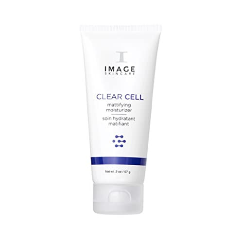 Image Skincare Clear Cell Mattifying Moisturizer Facial Lotion Hydrates Oily Prone Skin Removes Excess Shine 2 Oz