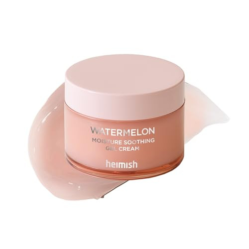 Heimish Watermelon Moisture Soothing Gel Cream - Hydrating Cooling & Soothing Plumping Facial Cream Daily Face Moisturizer With Watermelon Extract Lightweight Fast-Absorbing 3.7Fl.Oz/110Ml