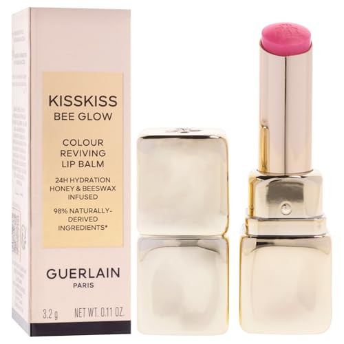 Kiss Kiss Bee Glow Lip Blam - 458 Rose Glow By Guerlain For Women - 0.11 Oz Lip Blam